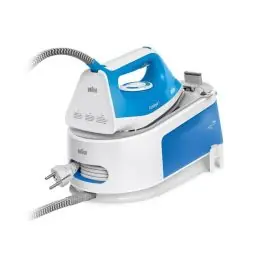 Centro de Planchado Braun IS1012BL 5.5 Bares SuperCeramic FreeGlide 3D 8021098280503 - Pequeños Electrodomésticos