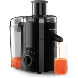 Licuadora Moulinex 350W Frutelia Negra JU370810 - Pequeños Electrodomésticos