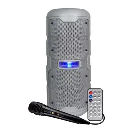 Altavoz Bluetooth INFINITON Karaoke 50W Portátil K50GREY - TV y Electrónica