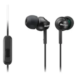 Auriculares Sony Intraaurales Neodímio 9mm Micrófono MDREX110APB - TV y Electrónica