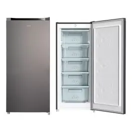 Congelador Vertical INFINITON 140L A++/E Inox 5 Cajones CV140L25XEQ - Electrodomésticos