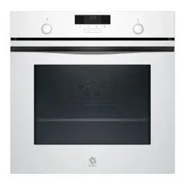 Horno Balay Multifunción 71L Clase A+ Cristal Blanco Raíles Flex 3HB5159B3 - Electrodomésticos