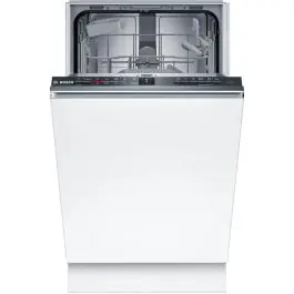 Lavavajillas 45 cm Integrable 9 Servicios Clase E Negro Infolight Blanco BOSCH SPV2HKX42E - Electrodomésticos