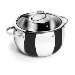 Olla Lacor Belly 24 cm con Tapa 79124 - Menaje