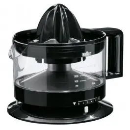 Exprimidor BRAUN 350 ml Compacto 20 W Negro CJ3000BK - Pequeños Electrodomésticos
