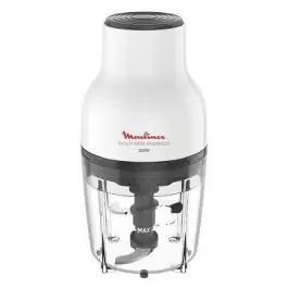Picadora MOULINEX 300w Mltt Essential Br 1 Velocidad 0,40 Ml. 4 Cuchillas DJ5201 - Pequeños Electrodomésticos