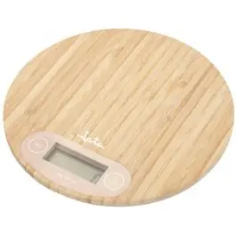 Balanza Electrónica JATA bambú 5kg HBAL1110 - Pequeños Electrodomésticos