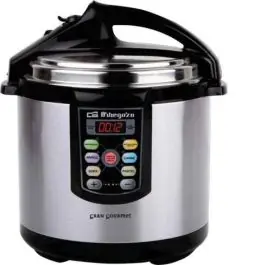 Olla a presión eléctrica Orbegozo 6L Digital programable HPE 6075 - Días sin IVA
