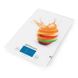 Balanza Cocina Orbegozo 20kg LCD PC2025 - Pequeños Electrodomésticos