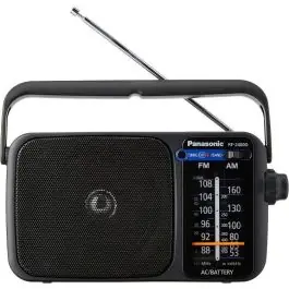 Radio PANASONIC Horizontal con Altavoz Analógica Fm/Am Corrien RF-2400