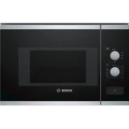 Microondas Integrable Sin Marco Encastrable 38 cm Cristal/Inox BOSCH BFL520MS0 - Pequeños Electrodomésticos
