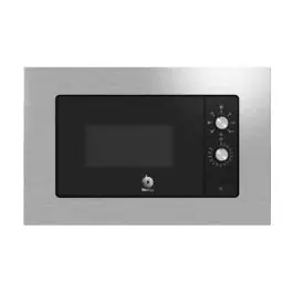 Microondas 20 L C/Grill Encastrable Negro con Marco Acero Inoxidable BALAY 3CG6112X3 - Pequeños Electrodomésticos