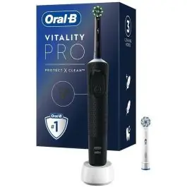 Cepillo de Dientes ORAL B Vitality Pro Negro BRAUN VITALITYPRONEG - Belleza y Salud