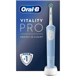 Cepillo de Dientes ORAL B Vitality Pro Azul 1 Recambio Crossation BRAUN VITALITYPROAZUL - Belleza y Salud