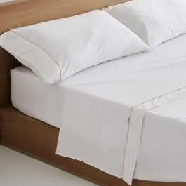 Juego de Sábanas ZAHORA 200 Hilos Acabado Festón 135/140 cm 474222 - Textil Hogar