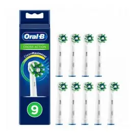 Recambio de Cepillo Dental Eléctrico Oral-B BRAUN CROSS ACTION 9 EB 50-9 FFS