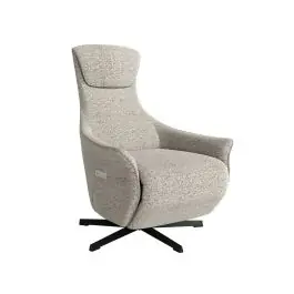 Butaca Giratoria Relax Eléctrica de Gravedad Cero de Tela con USB KAREN - Sillones