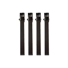 Juego de 4 Patas Metálicas Cuadradas 28 cm 6001-28 D`SUEÑOS