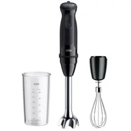 BATIDORA BRAZO 1000W MQ50051MBK BRAUN - Pequeños Electrodomésticos