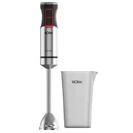 Batidora SOLAC 1200 W Caña Metálica + Vaso Medidor BA5615 - Pequeños Electrodomésticos