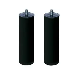 Juego de 2 Patas Negro para Base Tapizada PIKOLIN JP18000.002.253 - Descanso