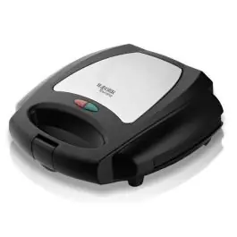 Sandwichera HAEGER Tostata Interior Gris SM75G003A - Pequeños Electrodomésticos