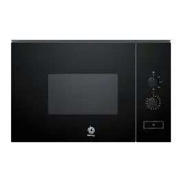 Microondas Balay integrable 20L sin grill cristal negro 3CP5002N3 - Pequeños Electrodomésticos