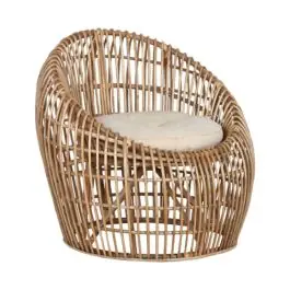 Sillón de Bambú-Ratán Natural MB-212473