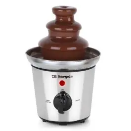 Fondue Chocolate Orbegozo 3 Pisos Inox 32W FCH4000 - Pequeños Electrodomésticos