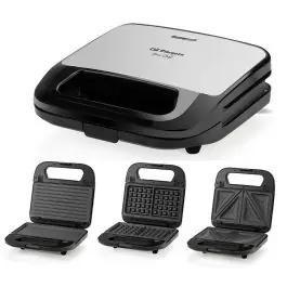 Sandwichera Orbegozo Placas Intercambiables SW7560 - Pequeños Electrodomésticos