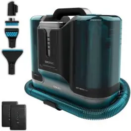 Aspirador de Mano Cecotec Conga Carpet&Spot 150W 2 baterías 60min 08666 - Pequeños Electrodomésticos