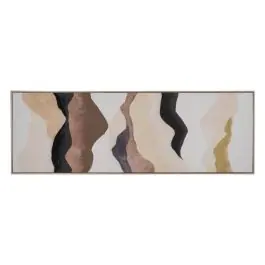 Cuadro Abstracto de Impresión 50% Acabado a Mano PS-Lienzo de 150x50 cm 614724