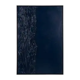 Cuadro en Relieve PS-Lienzo de 123x83 cm Color Negro 614690