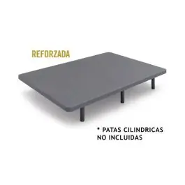 Base tapizada 150x190 color Gris DSUEÑOS BT-205