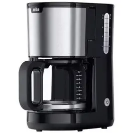 Cafetera Goteo Braun 1000W Antigoteo 10 Tazas KF1500BK - Pequeños Electrodomésticos