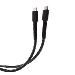 Cable USB-C Vivanco 60W 2.5m Nylon Negro 63640