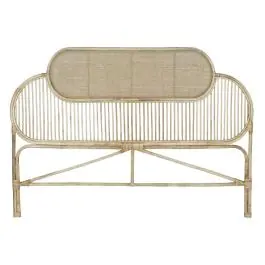 Cabecero de Ratán 180x128 cm Acabado Natural MB-207725