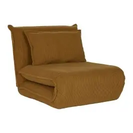 Sillón Cama Tipo Futón Metal-Poliester 83x70 cm