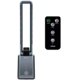 Ventilador Torre Ufesa Osaka Sin Aspas 50W con Mando y 3 Velocidades 84105850 - Climatización