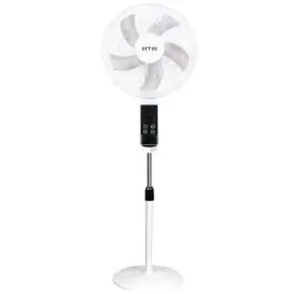 Ventilador de Pie HTW 60W 3 Velocidades Oscilación Temporizador HTWVP60FS - Climatización
