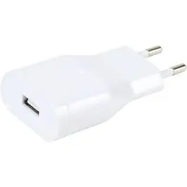 Cargador USB Pared Micro USB Vivanco TCVVUSB1AW - TV y Electrónica