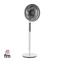 Ventilador de pie FM silencioso, 9 velocidades, mando, temporizador P420DC - Climatización