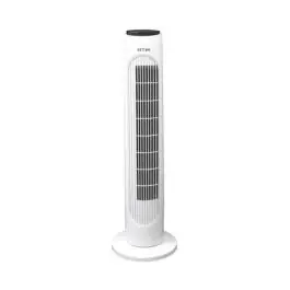 Ventilador de Torre HTW 50W 3 Velocidades con Temporizador y Oscilación HTWVTR50BL - Climatización