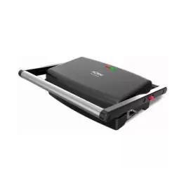 Grill SOLAC 1500W Antiadherente Apertura 180º GR5301 - Pequeños Electrodomésticos
