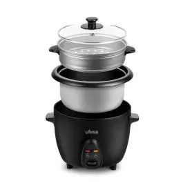 Cocedor arroz Ufesa 1.8L 700W vapor AR4080BASMATI - Pequeños Electrodomésticos