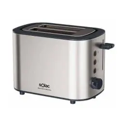 Tostador SOLAC 2 Ranuras Inox 870W TL5423 - Pequeños Electrodomésticos