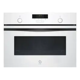 Horno Compacto Balay 45cm Cristal Blanco Multifunción 3CB5159B3 - Electrodomésticos