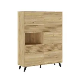 Vitrina de 5 Puertas Mauvella-Rayas SOLANA