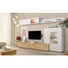 Composición de Salón 270 cm Acabado en Polar y Artisan NEO.4 305 - Estancias