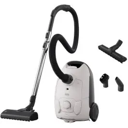 Aspiradora AEG 750W con bolsa, filtro HEPA, AllFloor AB51C2SW - Pequeños Electrodomésticos